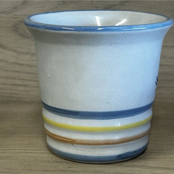 Louisville Stoneware Punch Cup 3 French Hens 12 Days of Christmas Mug Tumbler - Picture 3 of 6